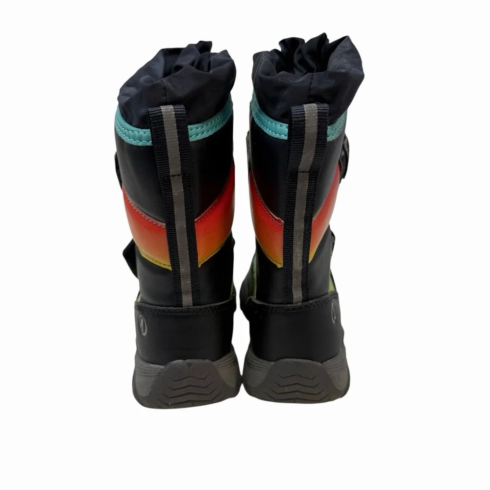 NEW! Lands End Boys Waterproof Snow Boots‎ Size 9M Kids, Multi-Color